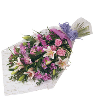 Pink Bouquet in Cello