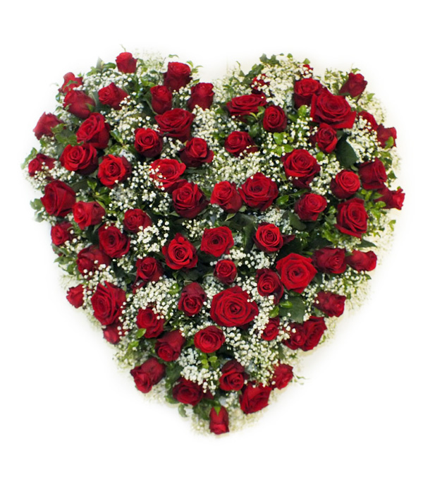 Enchanting Rose heart (Solid Heart)