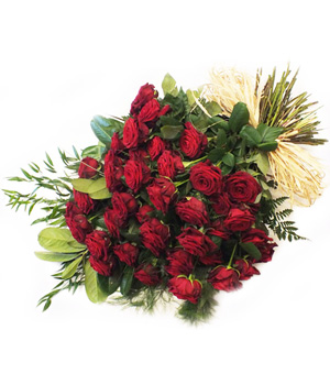 50 Red Roses Sheaf